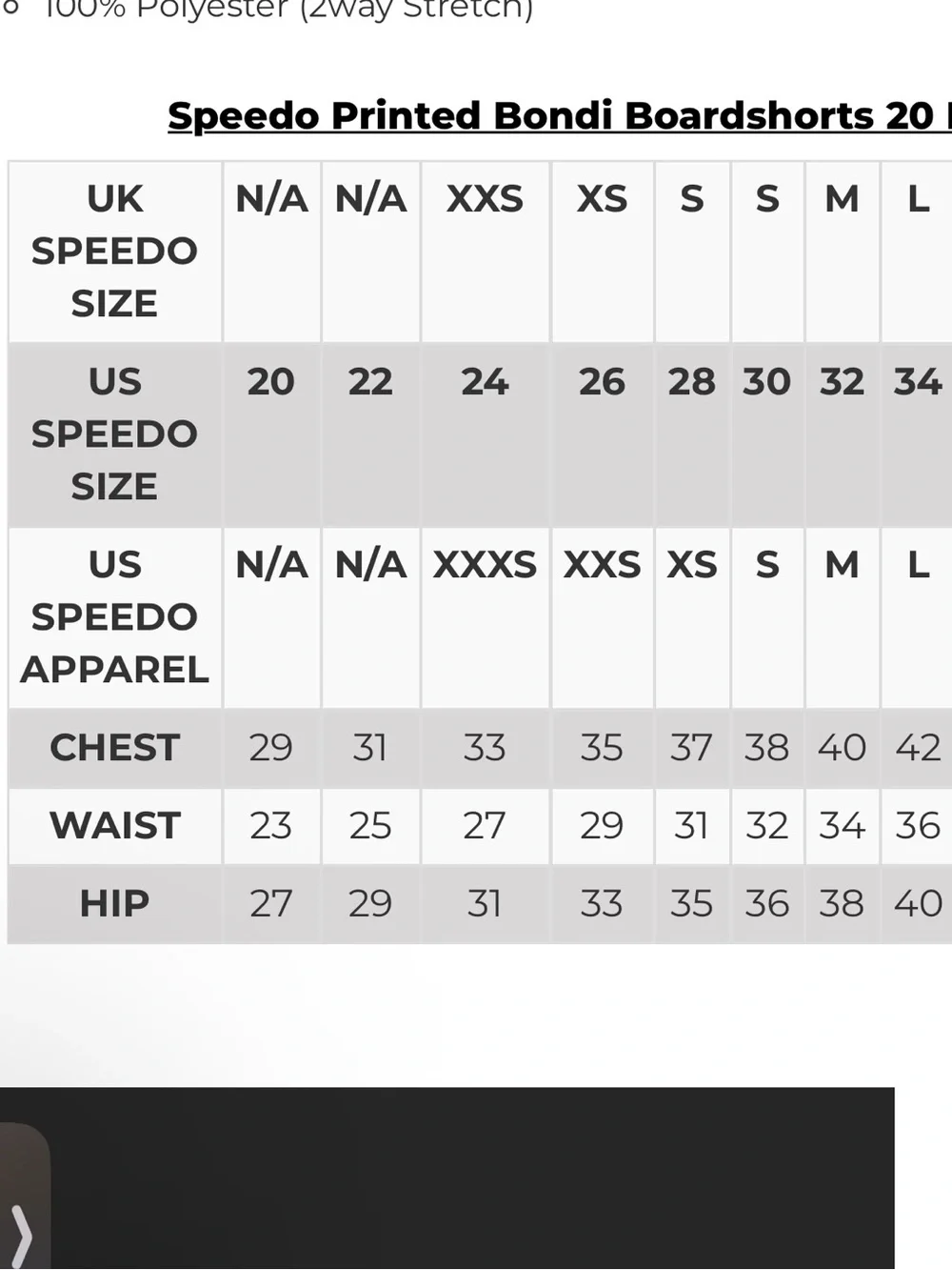 SPEEDO men’s PRINTED BONDI 20 INCH BOARD SHORTS